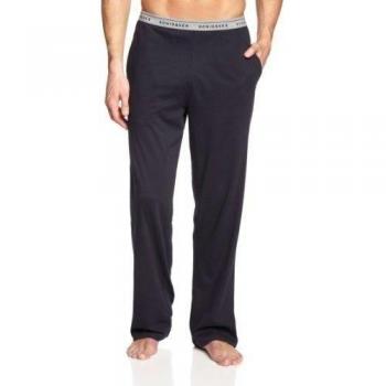 Schiesser Hose Lang - Pantalón de pijama para hombre, talla S, color azul-negro 001