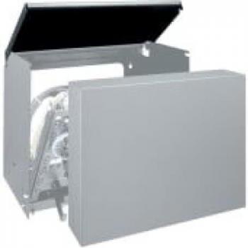 Middle Atlantic PPM-LID18 Rack Accessory Security Cover Plate, Server Cabinet Accessory, Black