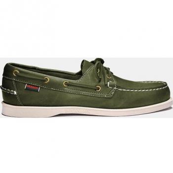 Náutico hombre Sebago Portland Crazy verde