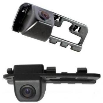 CAM28 - Color Vista posterior de la cámara cámara de visión trasera con líneas de cuadrícula como luz de la matrícula,ayuda sensor de aparcamiento para HONDA Civic