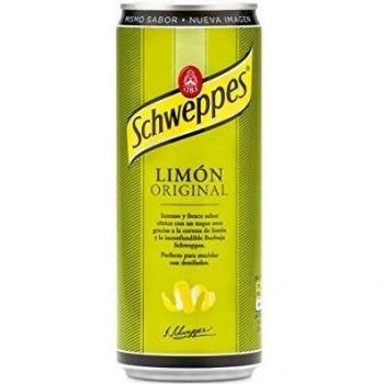 Schweppes - Limón Original, Lata 33 cl - [Pack de 24]