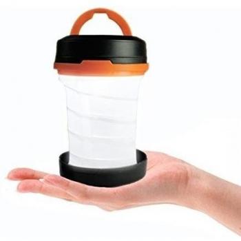 Lanterna di campeggio esterna del LED torcia elettrica illumina leggero e portatile pieghevole escursioni attrezzi impermeabile per passeggiate, pesca, Viaggi, emergenza