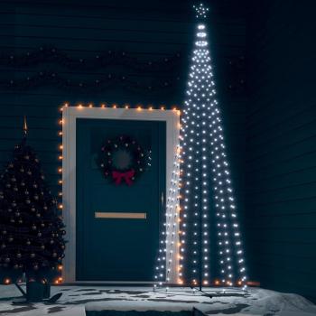 10ft LED Christmas Cone Tree - Cold White
