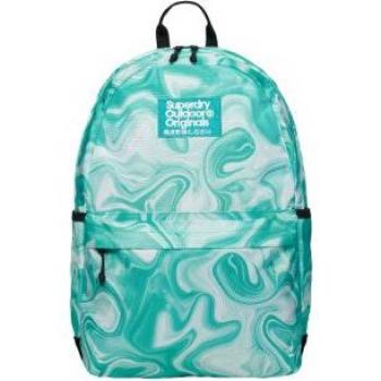 Mochila estampada Montana turquesa Superdry para mujer