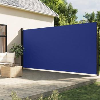 Tienda de campaña retráctil azul 200x600 cm
