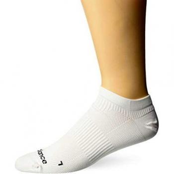 Calcetines New Balance Performance No Show blancos para running - Talla L