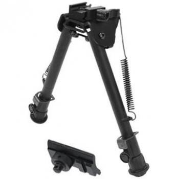 UTG Tactical OP Bipod, Quick-Detach Lever Mount, 8.0-12.4in Center Height, Black, TL-BP88Q