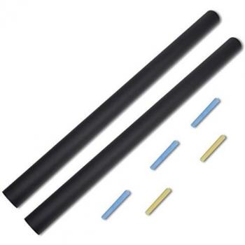 vidaXL Wall Sticker Blackboard 0.6 x 2 m 2 Rolls with Chalks