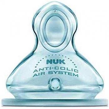 NUK First Choice - 710014-2 silicona Pezones - 2 First Choice Tamaño 2 - Leche - M
