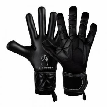 Guantes de Portero HO Soccer SSG Legend Ergo Gecko, Unisex Adulto, Negro/Lima, Talla 9.5