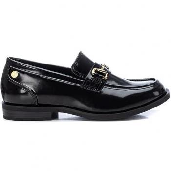 Mocasín Práctico y Cómodo para Mujer Xti 142094 Negro - Charol Casual Talla 40