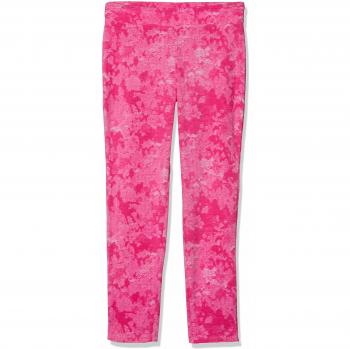 Columbia Glacial L Leggins Estampados, Niñas, Rosa
