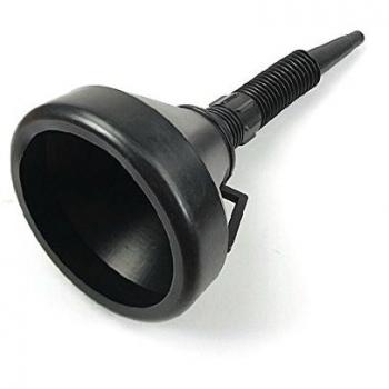 Merssavo Embudos de Coches de Aceite del Motor en Plástico Negro