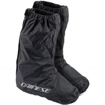 Cubrebotas Dainese RAIN - Color Negro, Talla S, impermeables, transpirables, con suela antideslizante y diseño ajustable