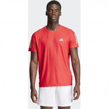 Camiseta de running para hombre Own the Run adidas en color rojo
