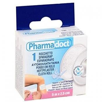 Rochetto Cerotto TNT Blanco 5 m x 2,5 cm - Confección de 12 piezas