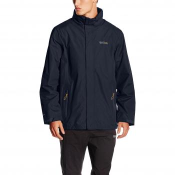 Regatta Men's Lightweight Matt Waterproof Jacket - Navy, Size M