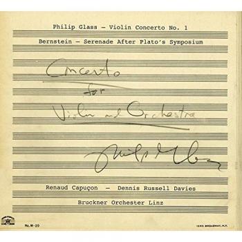Violin Concerto No.1 & Bernstein's Serenade Digipack Edition