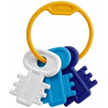 Chicco- Llaves COLOREADAS Azul, Color, 3m+