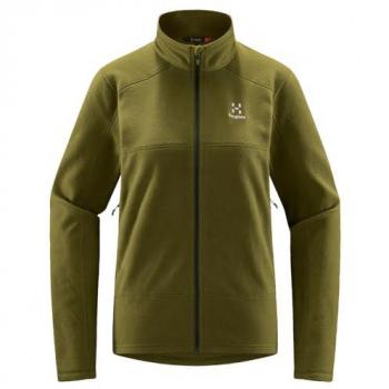 Haglöfs Buteo Mid Women's Insulating Full Zip Jacket - Olive Green, Size M