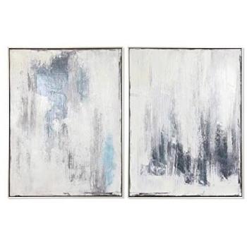 Cuadro DKD Home Decor 60 x 3,5 x 80 cm Abstracto Urbano (2 Unidades)