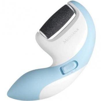 medisana CR 870 removedor de callos eléctrico, alisador de callos con 2 velocidades, raspador de callos con accesorio fino y grueso, dispositivo para el cuidado de los pies