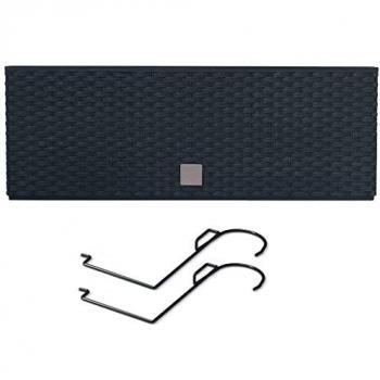 Jardinera para balcón RATO CASE W, dimensiones 580x180x195 mm, color Antracita