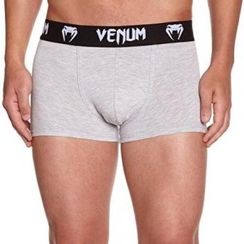 Venum Boxer Unterwäsche Elite - Pantalones de boxeo para hombre, color gris, talla XS