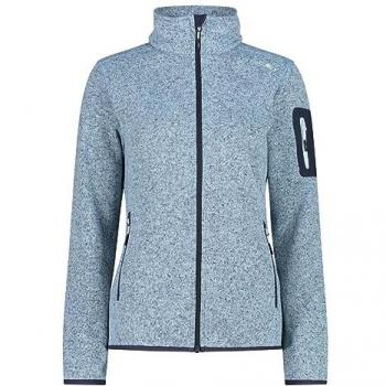 CMP Women's Strick Fleece Jacket - Blue/White, 2XS