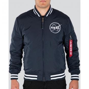 Chaqueta Alpha Industries NASA College TT Azul M