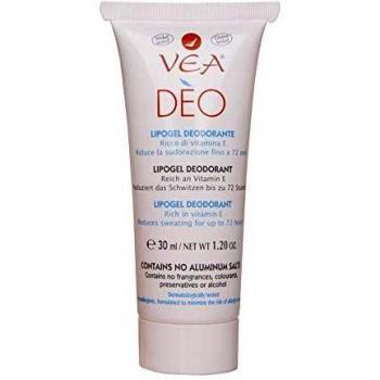 Deodorante Vea Deo-Lipogel 30ml para Piel Sensible - Alta Eficacia y Delicadeza