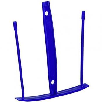 Q-Connect Encuadernador Fastener Plástico E-Clips Color Azul Caja De 100 Unidades