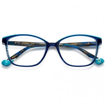 Etnia Barcelona Etosha TQBL Women’s Eyeglasses Blue Size 54 (Frame Only) - Blue Light Block Available