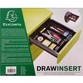 Exacompta cajones de uso Draw Insert Classic, Negro, VE = 1