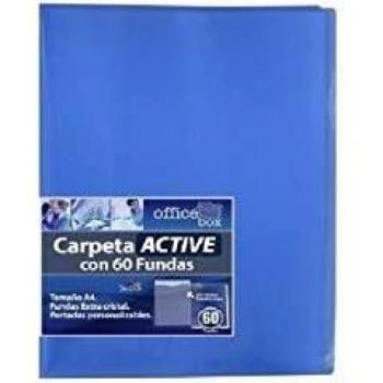 Carpeta A4 60 fundas Active Supra color surtido
