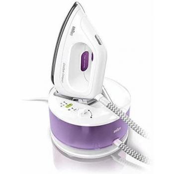 Centro de Planchado Braun CareStyle Compact IS 2044, 2200W, Capacidad Tanque Agua 1.3L, Suela Curva Eloxal FreeGlide 3D