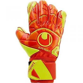uhlsport Dynamic Impulse Supersoft Guantes, Juventud Unisex, Naranja, 6.5