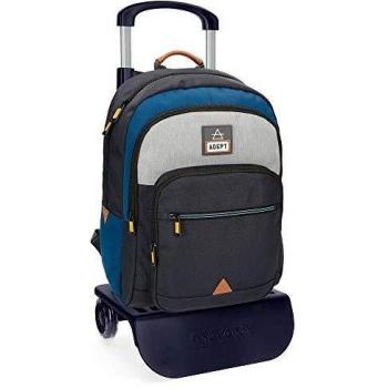 Adept Mariner Mochila con carro para Portátil 15,6 Multicolor 31x44x15 cms Poliéster 20.46L