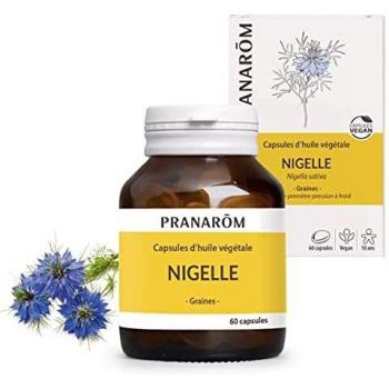 Cápsulas de Aceite Vegetal de Nigella - 60 Cápsulas - Virgen de Primera Presión en Frío - Vegano