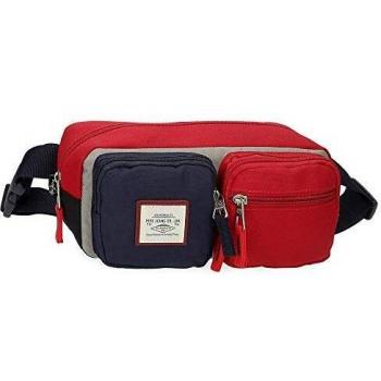 Pepe Jeans Dany Riñonera Rojo 27x12x8 cms Poliéster reciclado