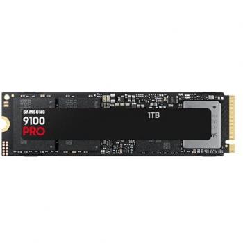 Samsung 9100 PRO SSD Interno M.2 PCIe 5.0 NVMe 1 TB - Velocidad de Lectura hasta 14,800 MB/s y Escritura hasta 13,300 MB/s