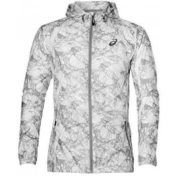 Asics Fuzex Packable Chaqueta, Hombre, Blanco
