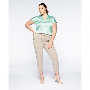 Jogger de mujer con cintura ajustable y bolsillos americanos