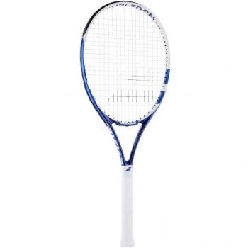 Babolat Evoke 105 Wimbledon Raquetas de Tenis, Hombre, Azul / Blanco, 3