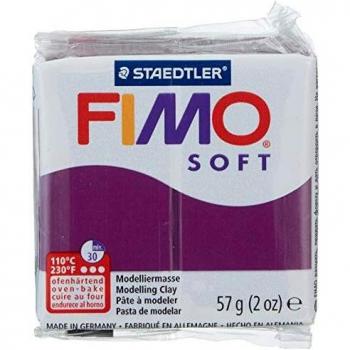 STAEDTLER- Fimo Soft 57G Morado Royal, Color