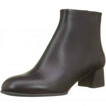 Camper Katie Women's Black Smooth Leather Low Ankle Boots Size 35