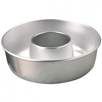 Molde para Bundt Cake de Aluminio con Tubo 24 cm - Agnelli Pasticceria