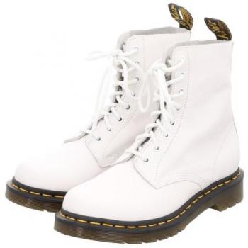 Dr. Martens 1460 Pascal Virginia Women's White Boots