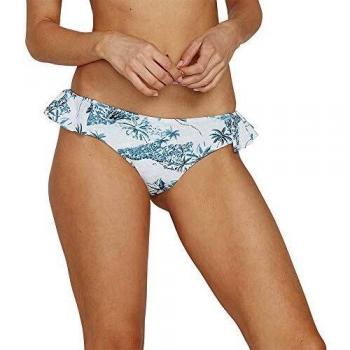 Volcom I'm Not Shore Cheeky Parte Inferior Bikini, Mujer, Tidal Blue, S