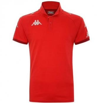 Kappa Caldes Kids' Polo Shirt - Red, Age 6